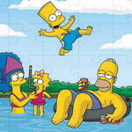 play The Simpsons Jigsaw Puzzle