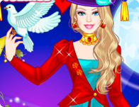play Barbie Magician Princess Dress Up