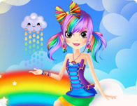 play Rainbow Cutie Beauty Steps