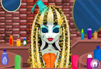 play Monster High Frankie Stein Salon Hairdresser