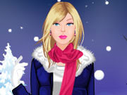 play Barbie Winter Dressup