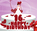 16Th Birthday Cake game