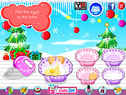 play Christmas Tree Cupcakes