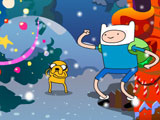play Adventure Time Christmas Gift Boxes