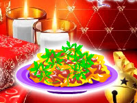 play Red Christmas Pasta