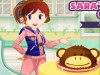 play Sara'S Cooking Class: Monkey Cake