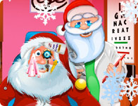 play Santa Eye Care Doctor