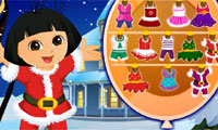 Dora Christmas Dressup