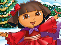 play Christmas With Dora