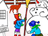 play Coloring In The Snow