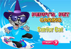 Peppy'S Pet Caring - Surfer Cat