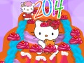 Hello Kitty New Year Cake Decor