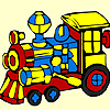 play New Made Locomotive Coloring