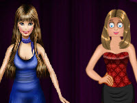 play Zoe With Barbie Dress Up
