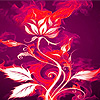play Pink Flame Roses Puzzle