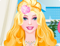 play Barbie Hairstyle Studio