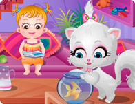 play Baby Hazel Naughty Cat