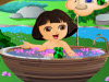 play Cute Dora Bathing