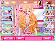 play Barbie Hairstyles Studio