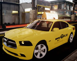 play Dodge Taxi Puzzle