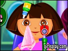 play Cute Dora At The Eye Clinic