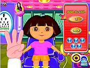 play Cute Dora Goes To The Eye Clinic