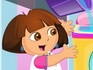 Dora Washing Dresses game