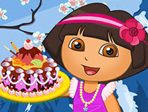 play Dora Royal Cake