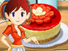 play Sara'S Cooking Class: Berry Cheesecake