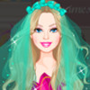 play Barbie Colorful Bride