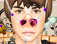 play Justin Bieber Nose Doctor