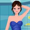 play Lady In Blue Dressup