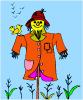 play Scarecrow Coloring
