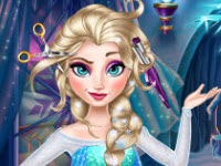 play Elsa Frozen Real Haircuts