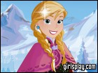 play Frozen Anna Frosty Makeover