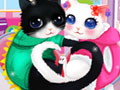 play Heart Cats Dress Up