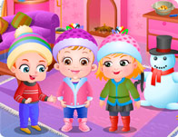 play Baby Hazel Winter Fun