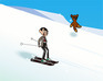play Mr Bean Skiing Holiday
