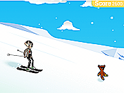 play Mr Bean Skiing Holiday