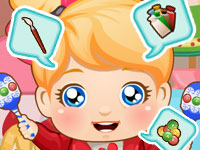 play Baby Alice Craft Time Kissing