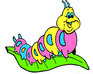 play Funny Caterpillar Coloring