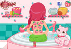 play Strawberry Shortcake Spa