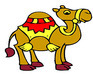 play Camel In Desert Coloring