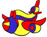 play Cute Airplane Coloring