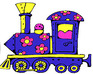play Daisy Train Coloring
