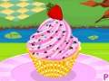 play Strawberry Pink Lemonade Cupcake