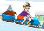 Snowmobile Stunt Drive