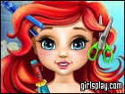 play Baby Ariel Real Haircuts