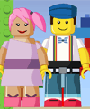 Lego Couple Dress Up