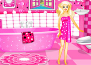 Pink Barbie Bathroom
